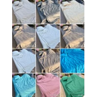 Постельный комплект однотонный Главтекстиль Микро - страйп сатин двойной