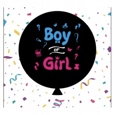 Воздушный шар "Boy or Girl" цв. 100 см в упаковке ТМ Sharoff