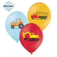 Воздушные шары Транспорт, 25 штук ТМ Sharoff  