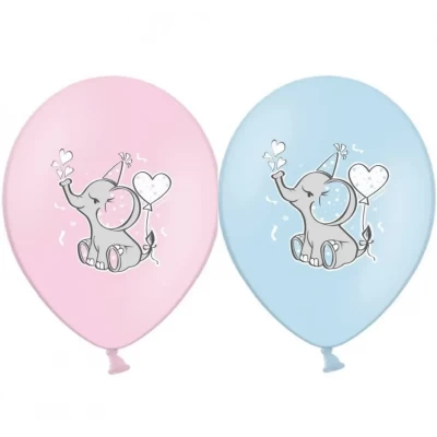 Воздушные шары "Слоники", 25 шт/уп ТМ Sharoff