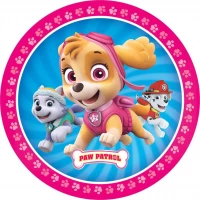 Тарелки бумажные одноразовые детские " Щенячий патруль Скай". 18 см.10 шт