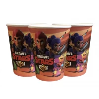 Стаканчики одноразовые детские "Битва звёзд" 10 шт/уп