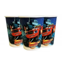 Стаканы одноразовые бумажные детские "Вспыш" 10 шт/уп 