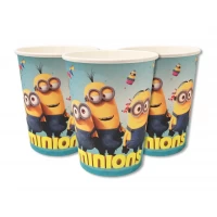Стаканчики одноразовые праздничные детские " Миньоны " 10 шт/уп 