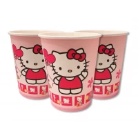 Стаканчики одноразовые праздничные детские " Китти " 10 шт./уп. 
