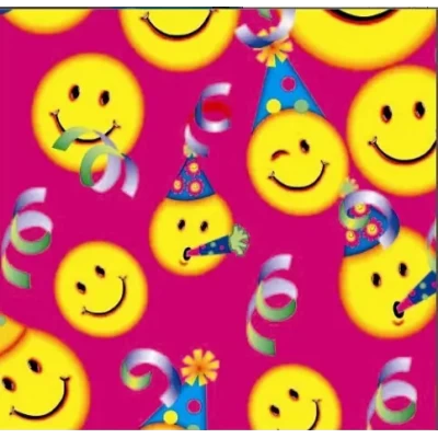 Салфетки праздничные "Смайлики" 20 шт Салфетки праздничные "Смайлики" 20 шт