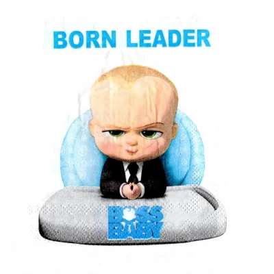 Салфетки бумажные праздничные Босс Молокосос (20 штук) Салфетки бумажные праздничные Босс Молокосос (20 штук)