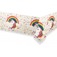 Скатерть детская полиэтиленовая " Единорог ", 180x110 см