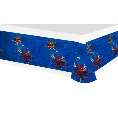 Скатерть полиэтиленовая с рисунком " Человек Паук-2" 180x110 см Скатерть полиэтиленовая с рисунком " Человек Паук-2" 180x110 см