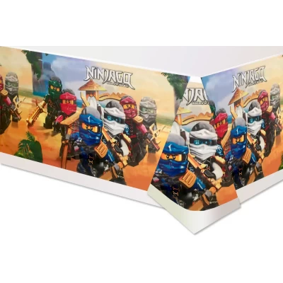Скатерть детская полиэтиленовая " Ниндзяго " 180x110 см Скатерть детская полиэтиленовая " Ниндзяго " 180x110 см