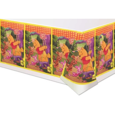 Скатерть детская с Диснеевским рисунком из полиэтилена "Винни,Тигра,пятачек" 180x110 см Скатерть детская с Диснеевским рисунком из полиэтилена "Винни,Тигра,пятачек" 180x110 см