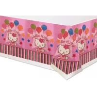 Скатерть детская полиэтиленовая " Китти " 180x110 см