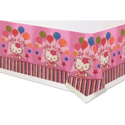 Скатерть детская полиэтиленовая " Китти " 180x110 см Скатерть детская полиэтиленовая " Китти " 180x110 см