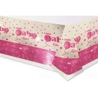Скатерть детская полиэтиленовая " Baby Girl " 180x110 см