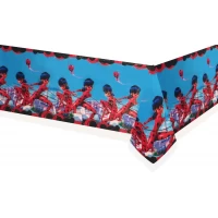 Скатерть детская полиэтиленовая " Леди Жук" 180x110 см