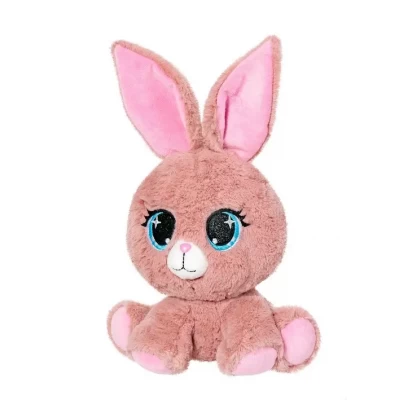 Мягкая игрушка Зайка Mila розовый, 25 см