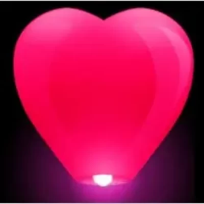 Небесные фонарики сердце, китайские фонарики сердце, воздушные фонарики сердце