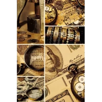 Пакет для подарка гигант вертикальный "Классика" 30х47 см  