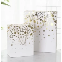 Пакет гигант вертикальный "Звёзды на белом" 30х42 см Пакет гигант вертикальный "Звёзды на белом" 30х42 см