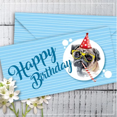 Конверт для денег "Happy Birthday" Конверт для денег "Happy Birthday"