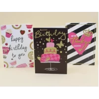 Набор открыток с глиттером 10,5х15 см (10 шт/уп)  