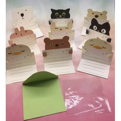 Набор мини открыток "Животные" 10,5х11,5 см (9 шт/уп) Набор мини открыток "Животные" 10,5х11,5 см (9 шт/уп)