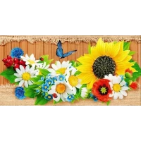 Конверты для денег "Цветы", 10 шт/уп  