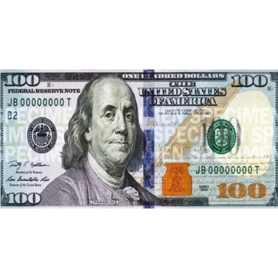 Конверты для денег "100 долларов", 10 шт/уп Конверты для денег "100 долларов", 10 шт/уп