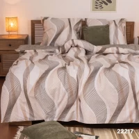 Комплект постельного белья Евро ранфорс VILUTA 22217