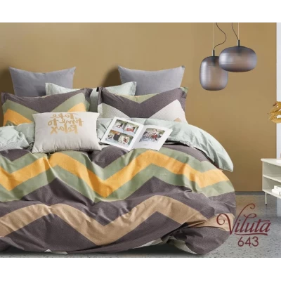Комплект постельного белья Семейка Viluta Сатин Twill 643