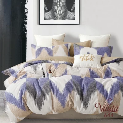 Комплект постельного белья Семейка Viluta Сатин Twill 644