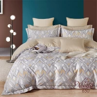 Комплект постельного белья Полуторка Viluta Сатин Twill 650