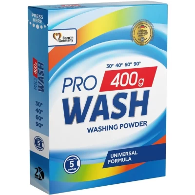 Стиральный порошок Wash 400гр universal