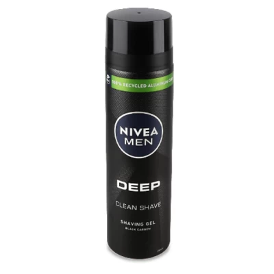 Гель для бритья Nivea Deep 200 мл