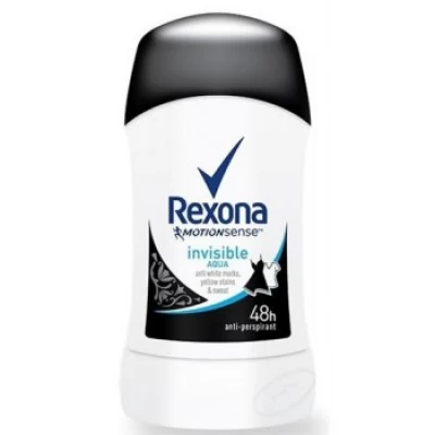 Дезодорант-стик женский твёрдый Rexona Invisible aqua 40 мл Дезодорант-стик женский твёрдый Rexona Invisible aqua 40 мл