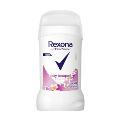 Дезодорант-стик женский твёрдый Rexona Sexy bouquet 40 мл Дезодорант-стик женский твёрдый Rexona Sexy bouquet 40 мл