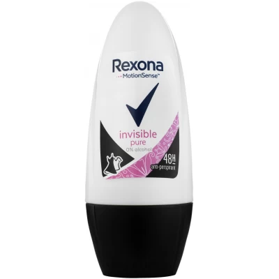Дезодорант шариковый женский Rexona Invisible Pure 50 мл Дезодорант шариковый женский Rexona Invisible Pure 50 мл