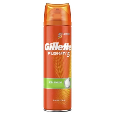 Пена для бритья Gillette FUSION 5 250 мл