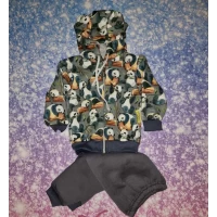 Костюм Панда/Зоо (трехнитка) 2092 Размеры 22-26