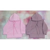 Детская толстовка Розовая (трехнитка) 1138 Размеры 26-34