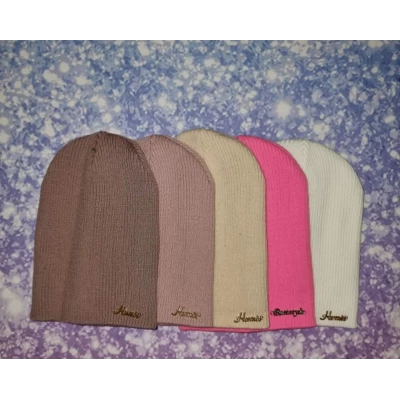 Детская шапка Д 23-17 для девочки (акрил) 1011 Детская шапка Д 23-17 для девочки (акрил) 1011