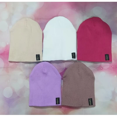 Детская весенняя шапка МД-22 для девочки (акрил) 2045 Детская весенняя шапка МД-22 для девочки (акрил) 2045