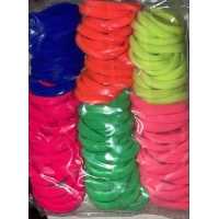 Резинка бесшовная, кофейные тона, диам 4 см