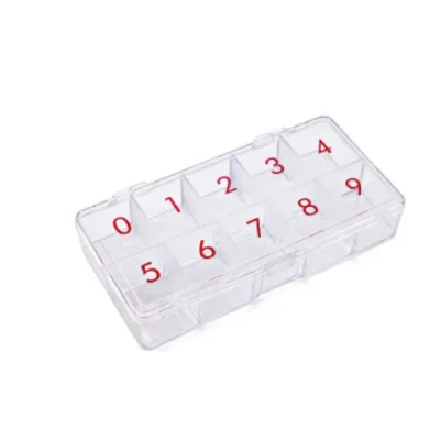 Коробок FG 009 «стекло» 12 ячеек (18 x 9 x 3 см)