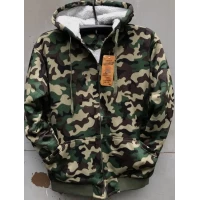 Кофта Камуфляж на меху норма 48-56