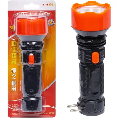 Фонарик LED 2558 аккумулятор, 170*55*35мм Фонарик LED 2558 аккумулятор, 170*55*35мм