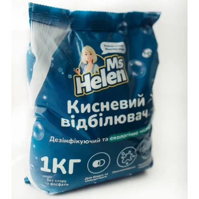 Отбеливатель кислородный Ms Helen для цветных и белых тканей 1кг