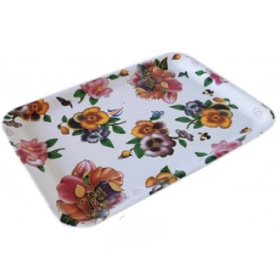 Поднос пластиковый с рисунком 36см*26см