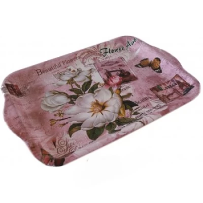 Поднос пластиковый с рисунком 45см*30см