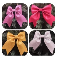 Новогоднее украшение Бант Мега (фоамиран) 33*24 см